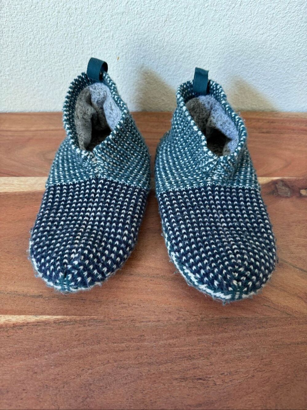 Bombas kids youth 1.5 unisex knit blue slip on booties sick shoe comfy cushion